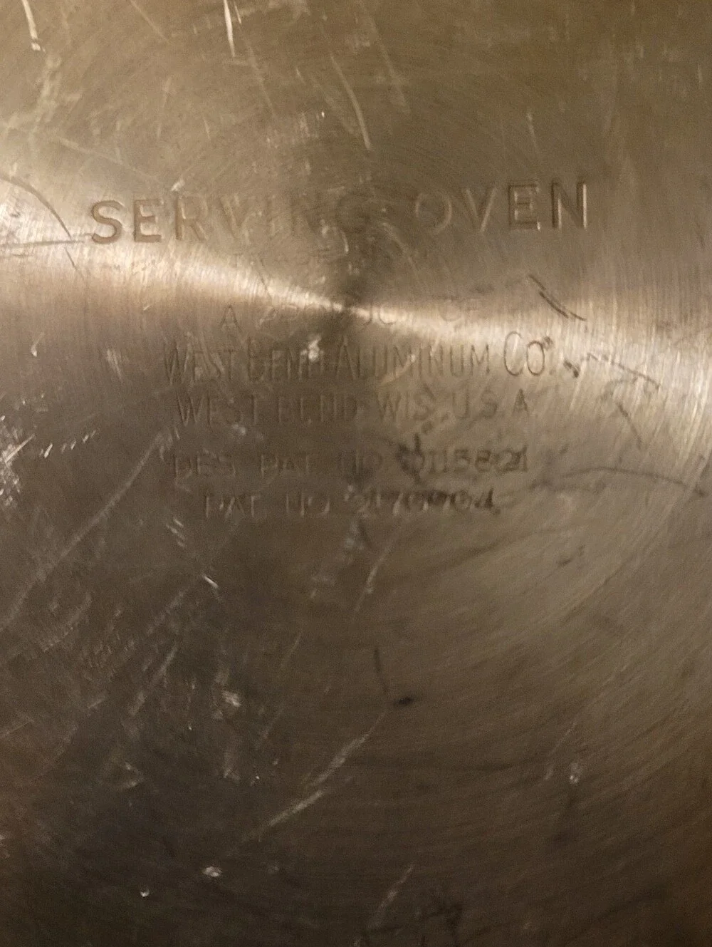 West Bend Aluminum Serving Oven